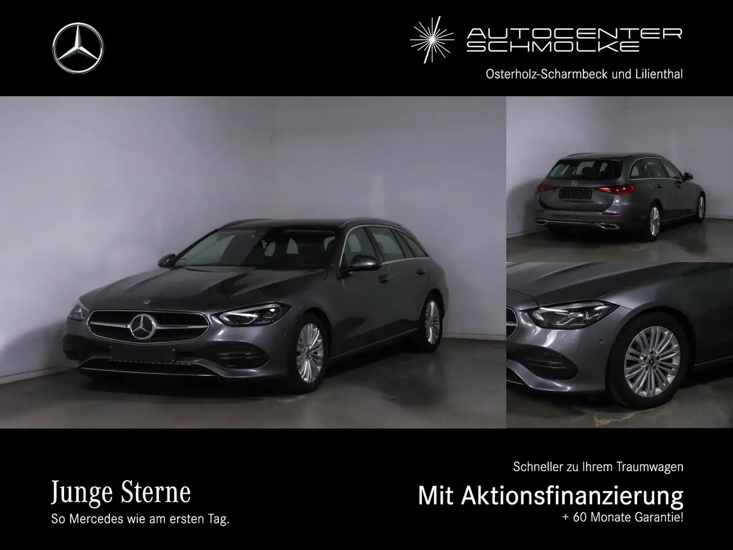 Mercedes-Benz C 180 C 180 T AVANTGARDE ADVANCED*AHK*WINTERPAKET*RFK* Grau - 1
