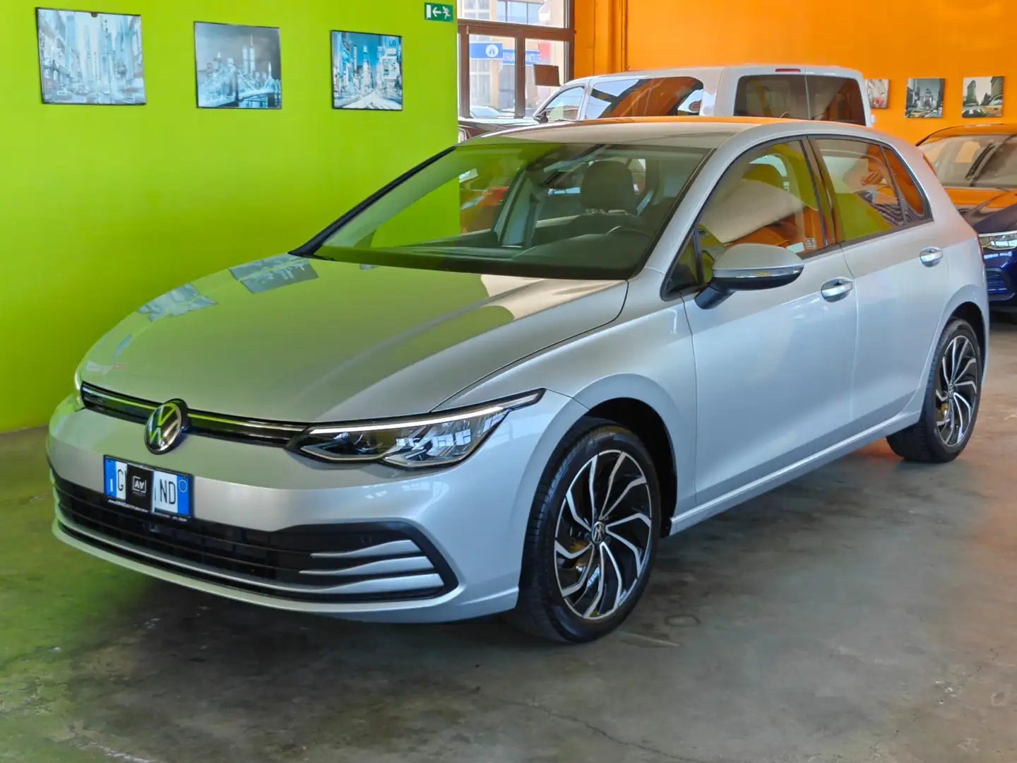 Volkswagen Golf 2.0 tdi Life 115cv dsg Grijs - 1