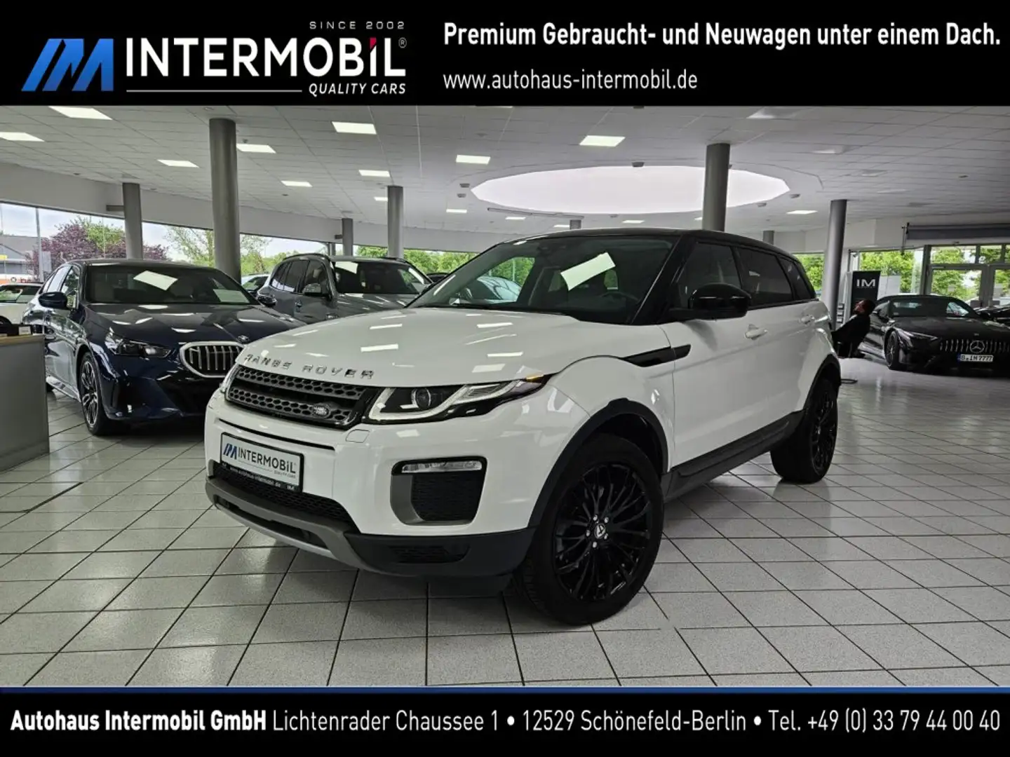 Land Rover Range Rover Evoque SD4*Panorama*Leder*Navi*Kam* Weiß - 1
