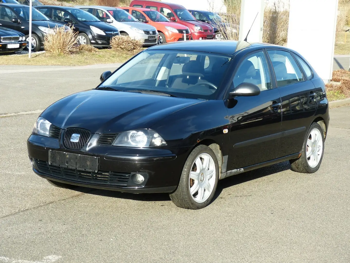 SEAT Ibiza Sport Edition 1.4 16V[KLIMA/ALU/1.HAND] Schwarz - 1