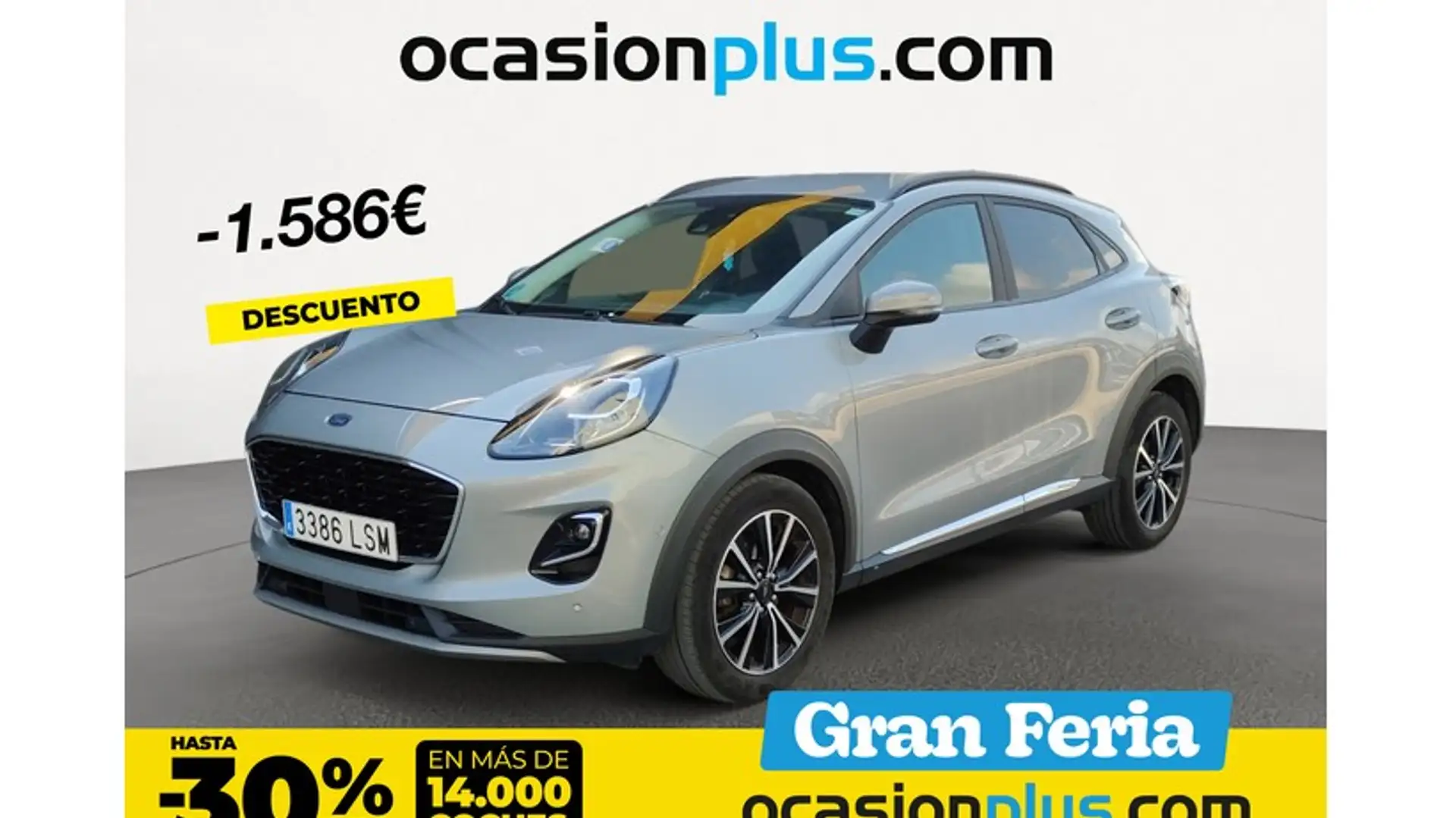 Ford Puma 1.5 Ecoblue Titanium 120 Plateado - 1