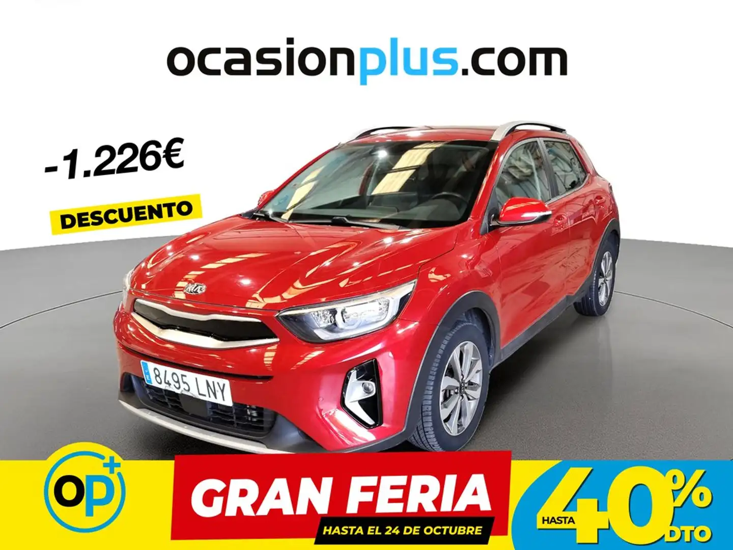 Kia Stonic 1.0 T-GDi MHEV Drive 100 Rojo - 1