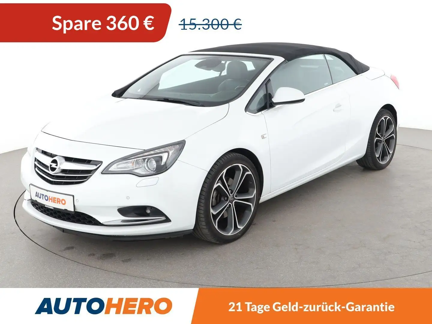 Opel Cascada 1.6 SIDI Turbo Innovation Aut.*NAVI*XENON*PDC* Weiß - 1