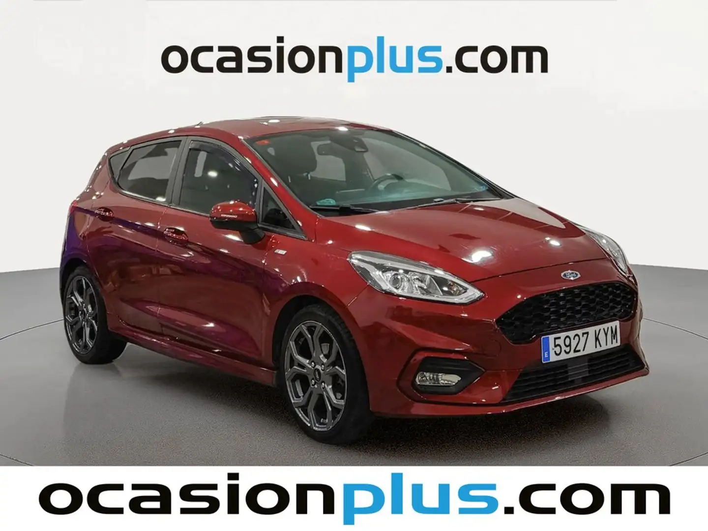 Ford Fiesta 1.0 EcoBoost S/S ST Line 100 Rojo - 2