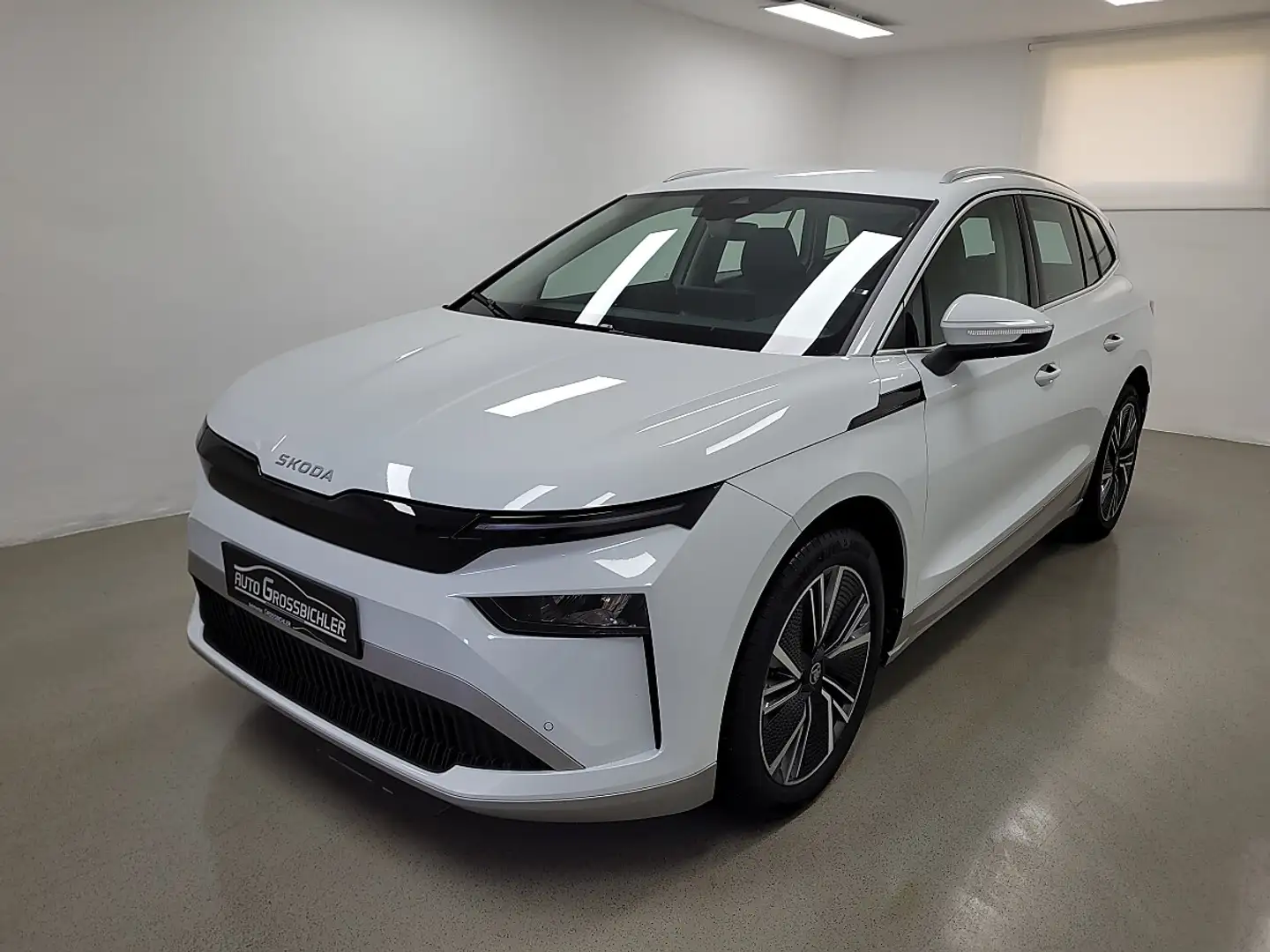Skoda Enyaq 85 82kWh AHK,leasingfä, 5J Skoda-Plus-Garantie, Weiß - 2