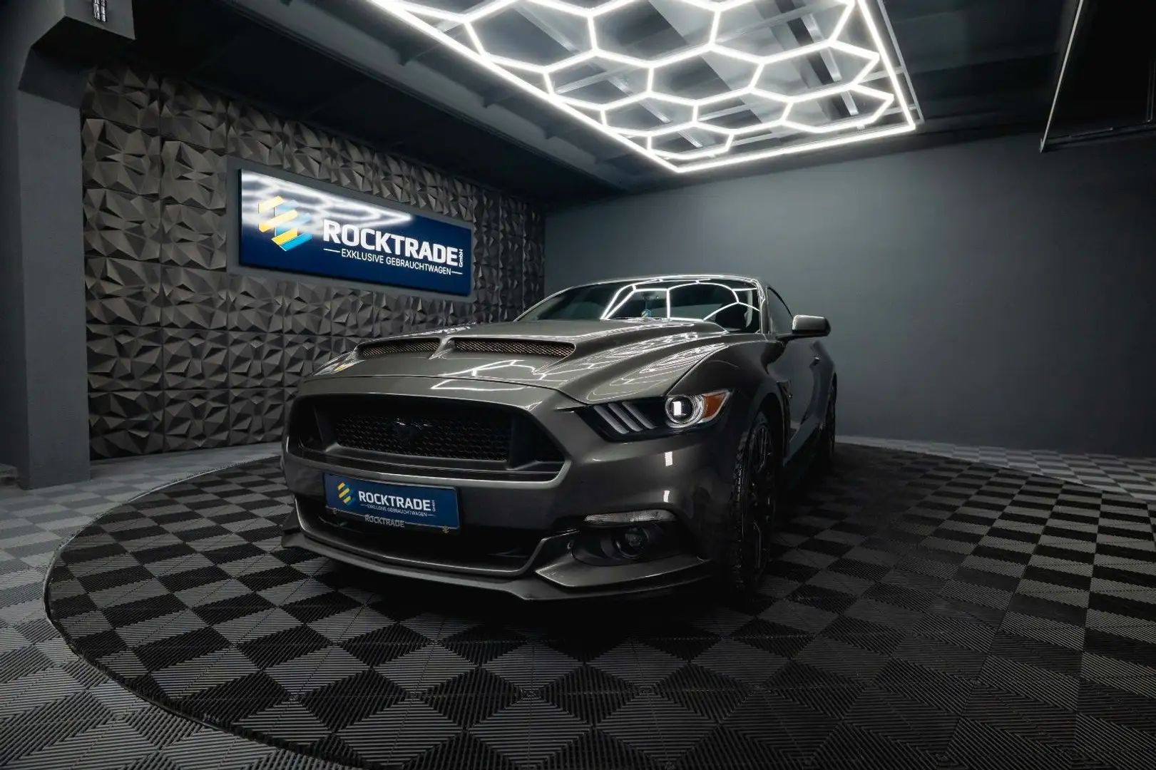 Ford Mustang 5.0 V8 GT 500 Coupe Night-Paket *LED* Gris - 2