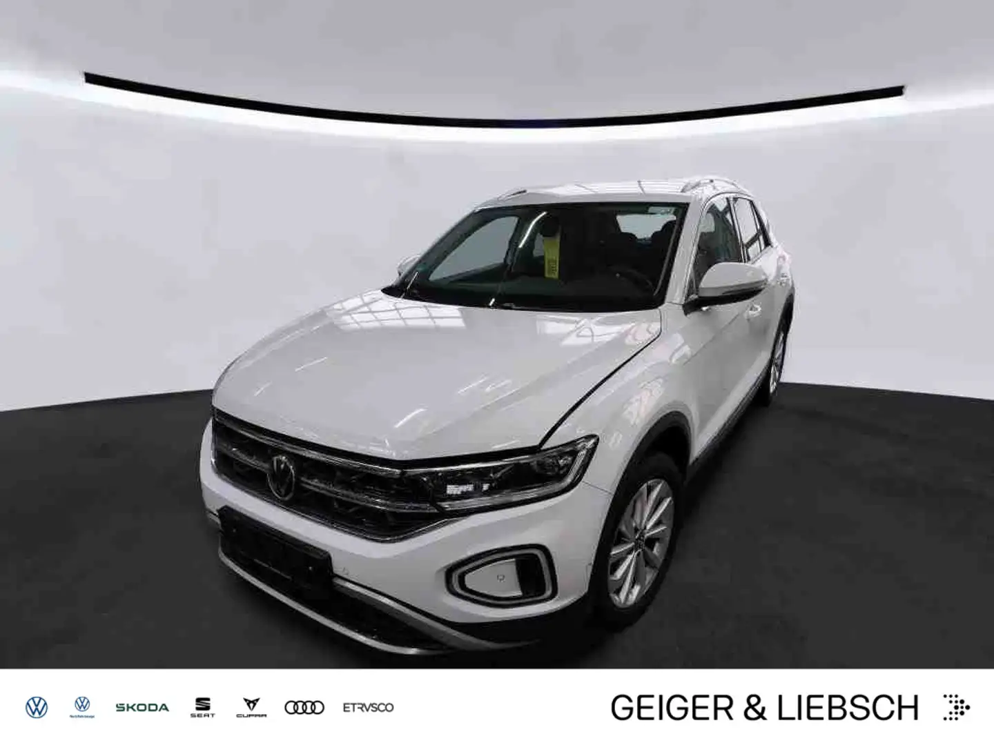 Volkswagen T-Roc T-ROC 1.5 TSI DSG STYLE*LED*AHK*KAMERA*PDC*SHZ*N Weiß - 1
