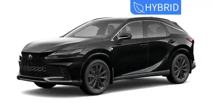Black 2026 Lexus RX Hybrid 350h F SPORT Design AWD SUV / Crossover All-Wheel Drive Continuously Variable Transmission