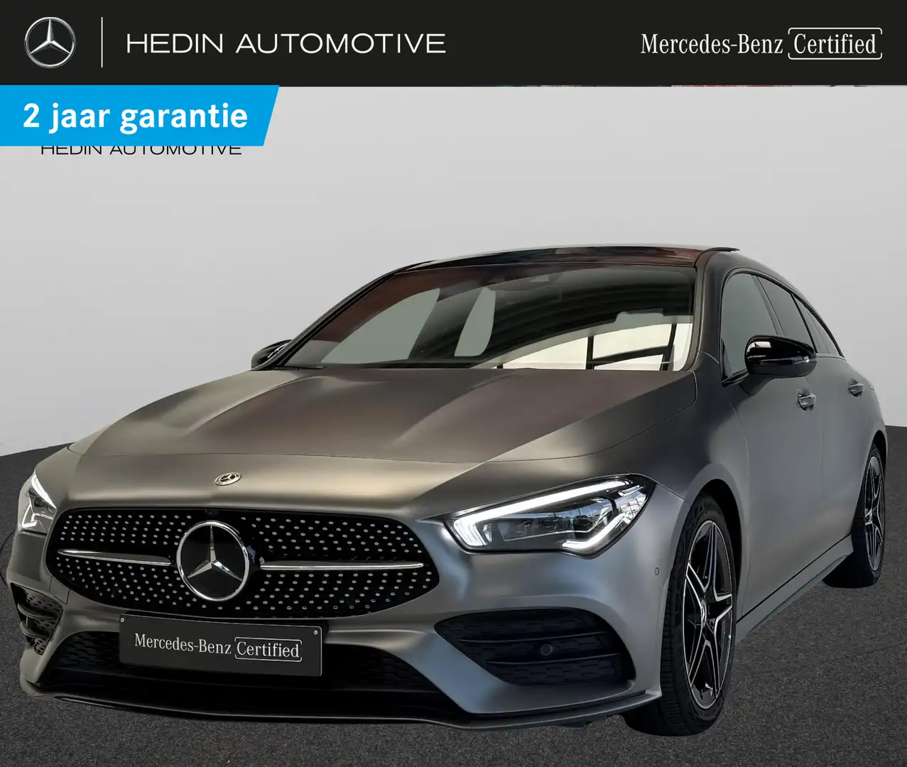 Mercedes-Benz CLA 180 Shooting Brake AMG Line | Panoramisch Dak | Nightp Gris - 1