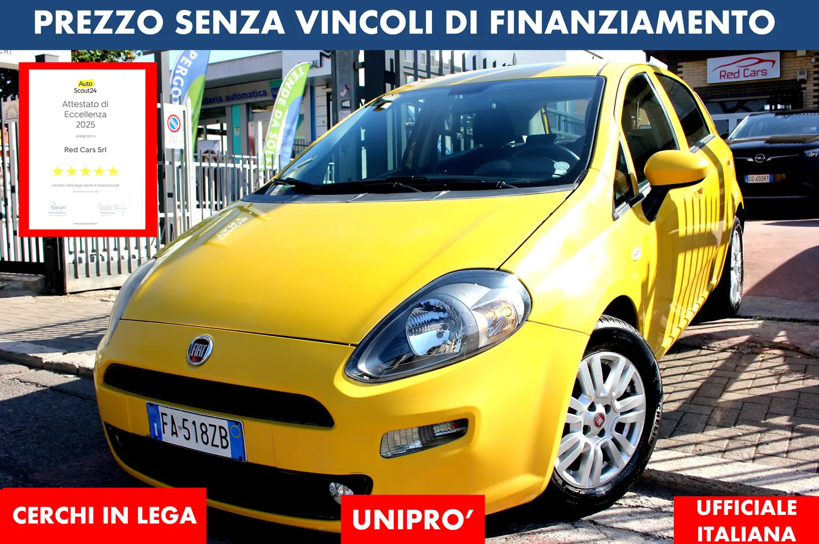 Fiat Punto 1.3 mjt *PREZZO VERO* UNIPRO AZIENDALE NEOPAT OK - 1