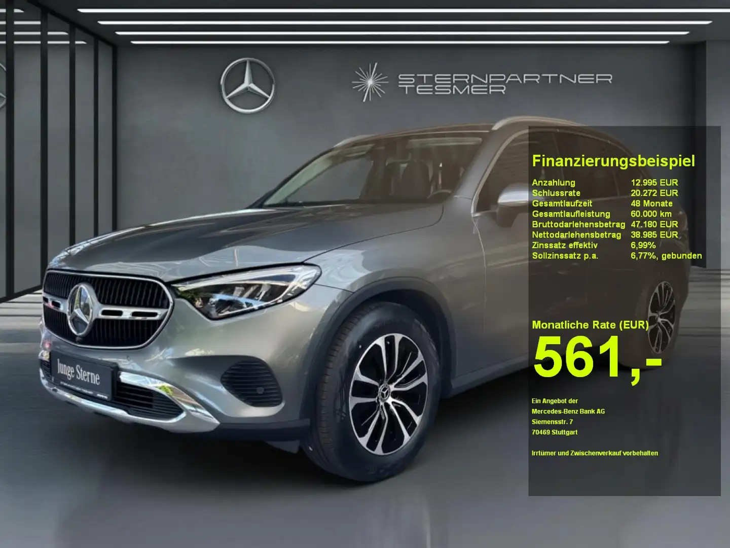 Mercedes-Benz GLC 220 d 4M Avantgarde - AHK - Kamera - Ambiente Grau - 1