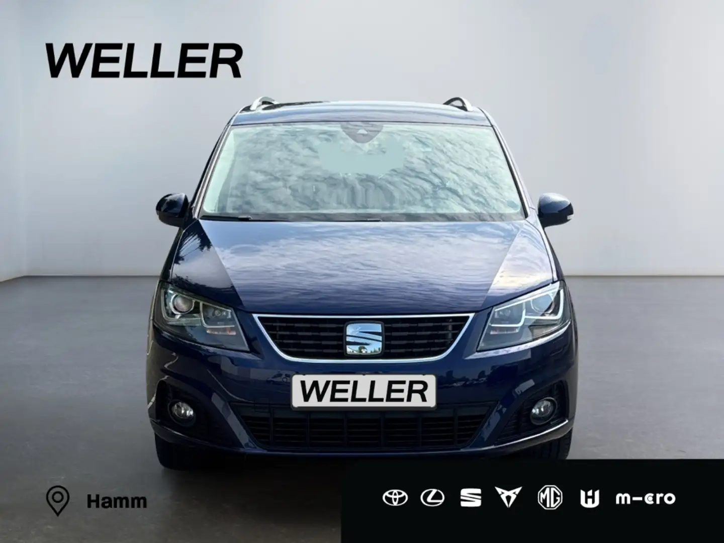 SEAT Alhambra 2.0 TDI DSG XCELLENCE *7-Si*AHK*StHz*CAM* Blau - 2