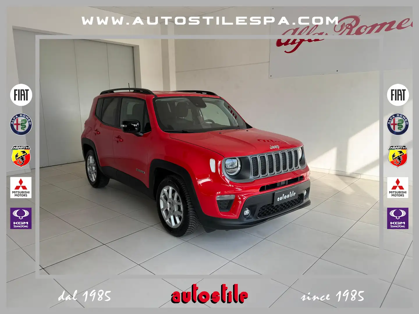 Jeep Renegade 1.6 Mjt 130 CV Limited + FULL LED Rood - 1