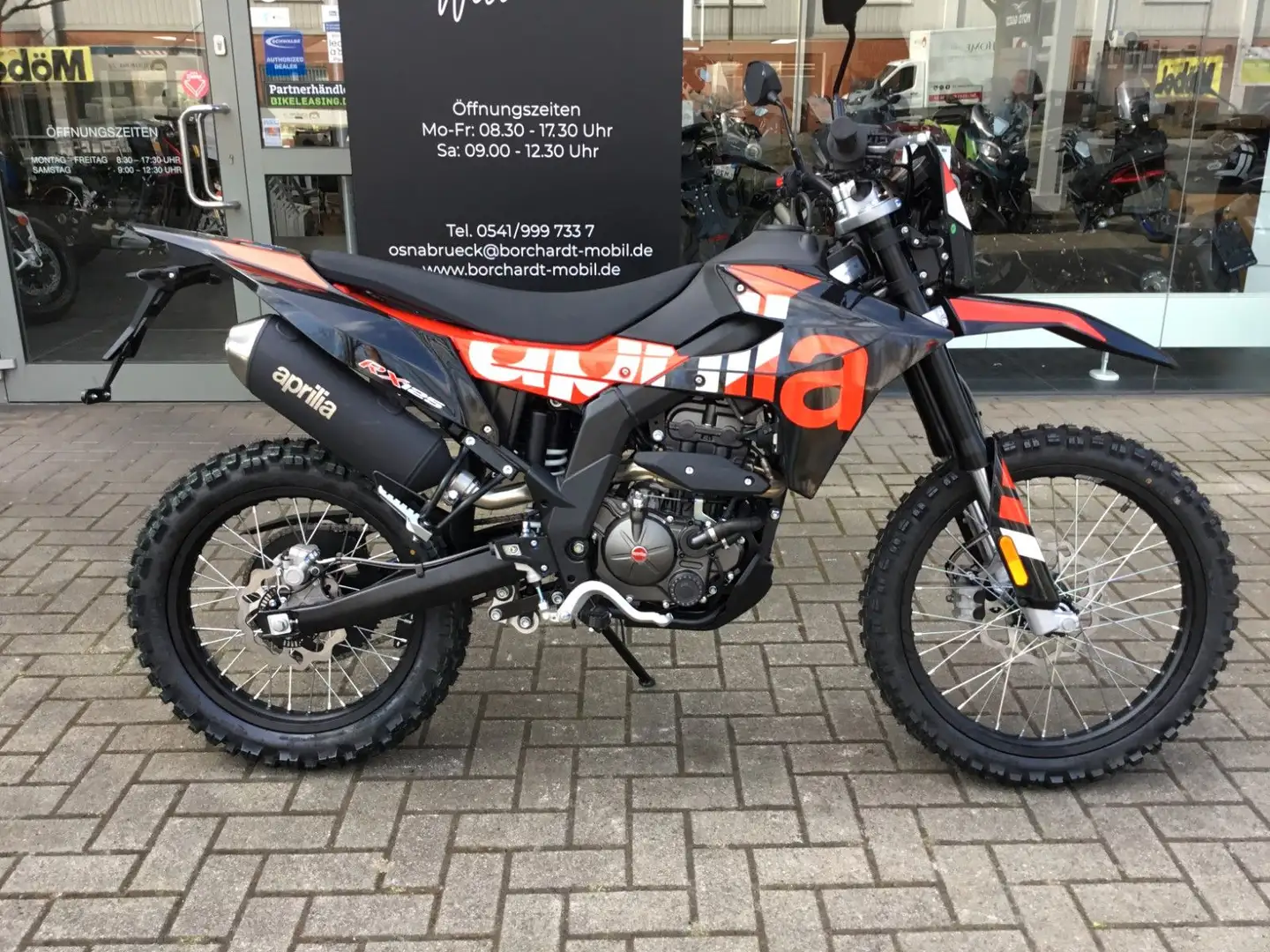 Aprilia RX 125 Model 2025, 15PS, Sonderfinanzierung Noir - 2