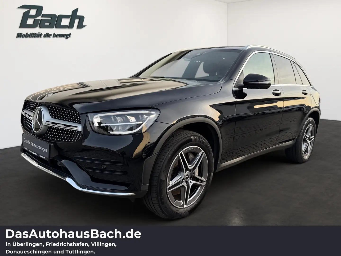 Mercedes-Benz 300 GLCDE 4Matic Plug In AMG-Line AHK+LED+Navi+SHZ Schwarz - 1