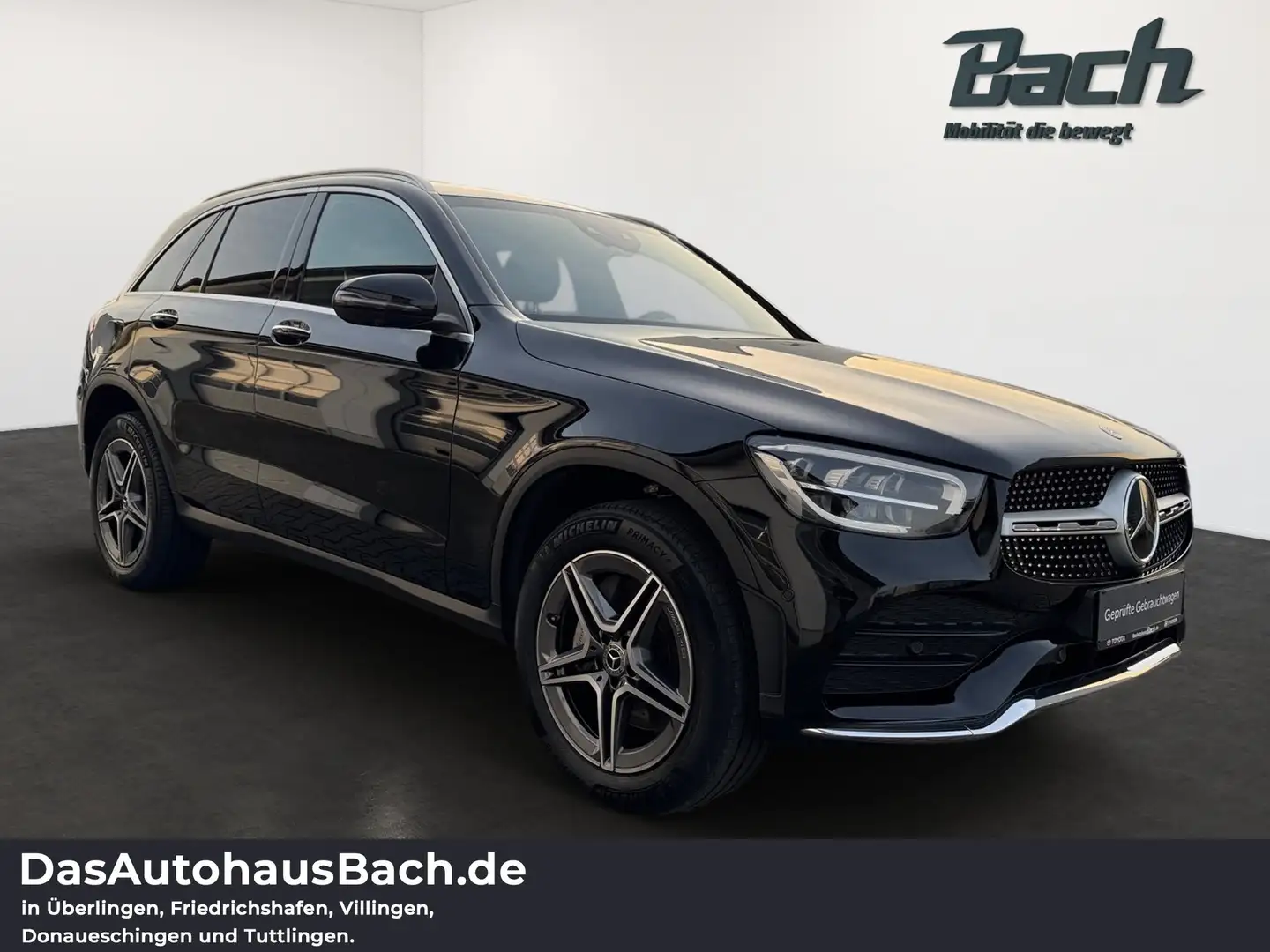 Mercedes-Benz 300 GLCDE 4Matic Plug In AMG-Line AHK+LED+Navi+SHZ Schwarz - 2