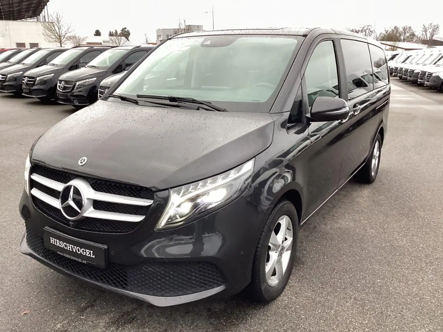 Mercedes-Benz V 220 d AVANTGARDE 4M lang 7Sitze 360°Kam+LEDER Grau - 2