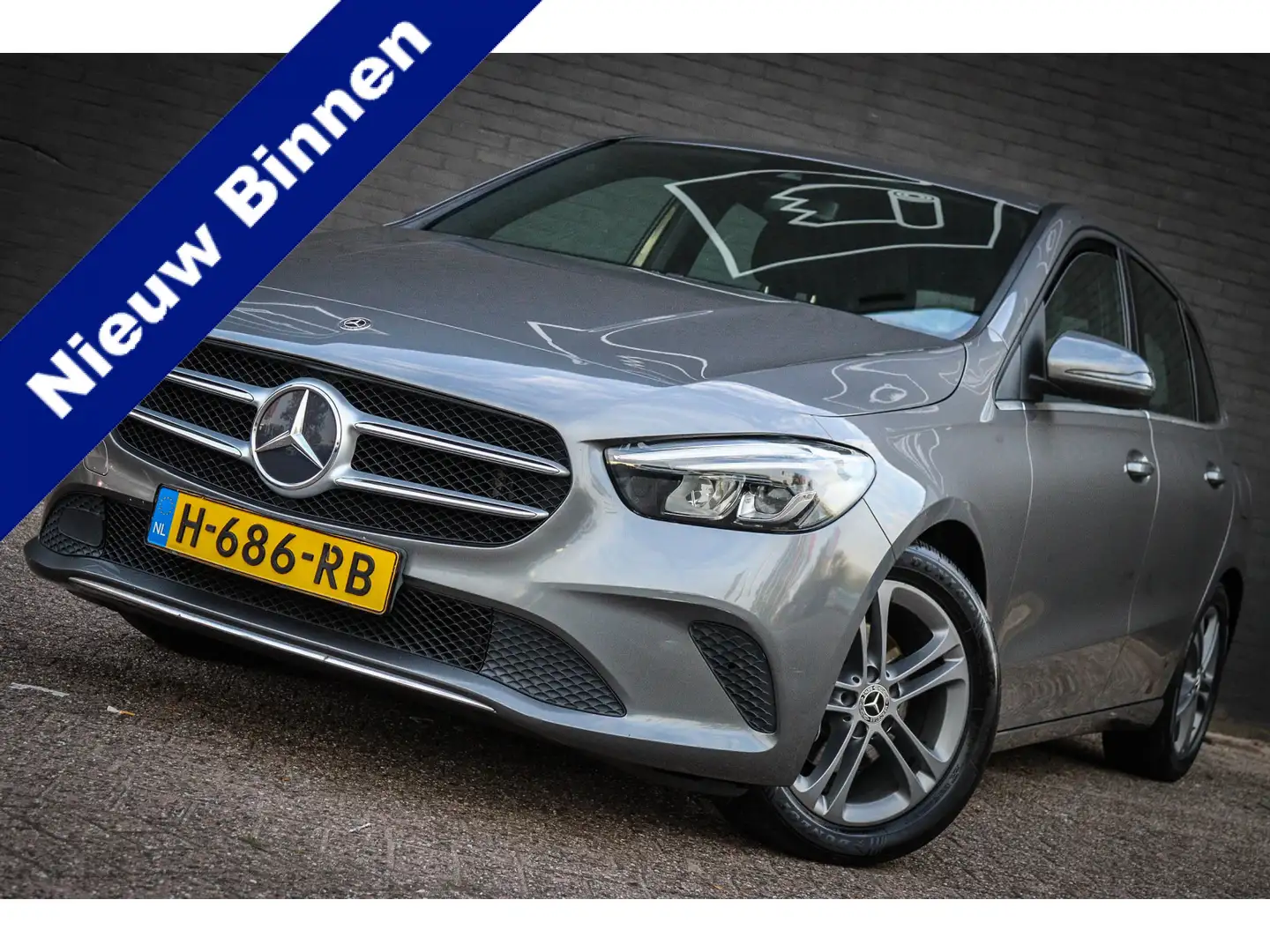 Mercedes-Benz B 160 Dealer onderhouden/Airco/Cruise/Camera Grau - 1