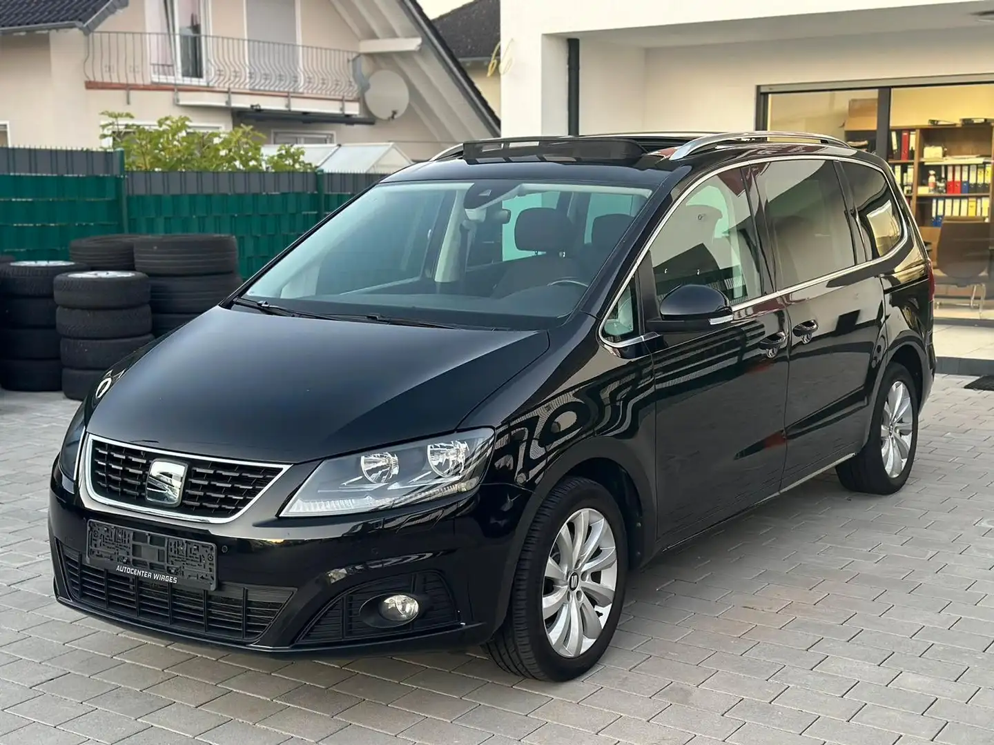 SEAT Alhambra Style*TOP-AUSTATTUNG*PANORAMA** Negro - 1