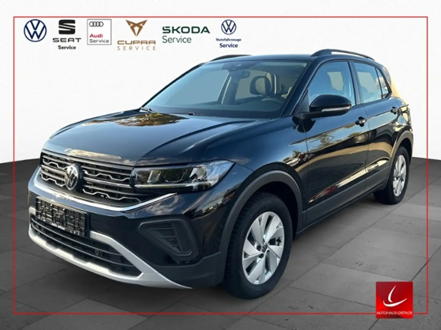 Volkswagen T-Cross 1,0 TSI KAMERA NAVI SHZ KLIMA ALU PDC LED Zwart - 1