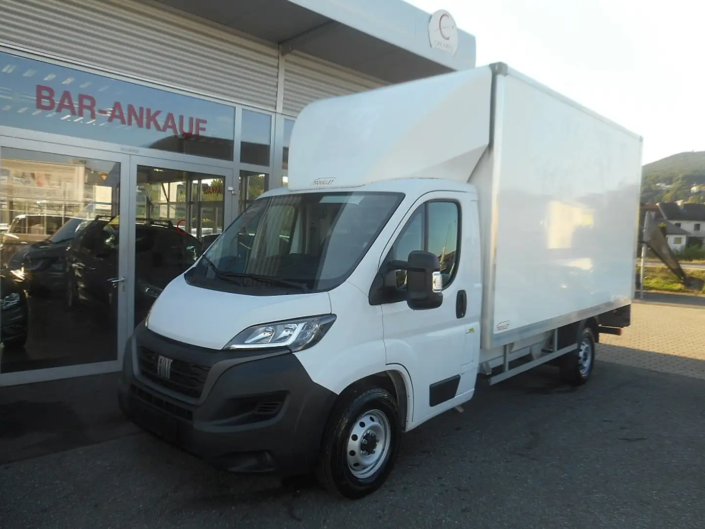 Fiat Ducato Ducato 35 Maxi L4 140 Koffer/Hebebühne Netto € ... Blanc - 1