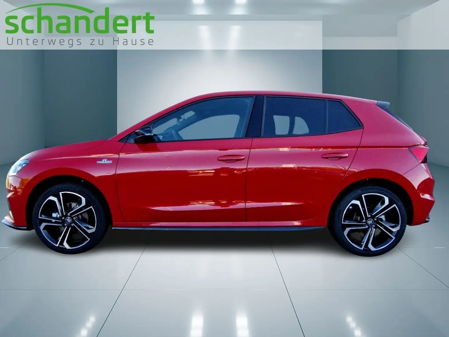 Skoda Fabia 1.5 TSI Monte Carlo DSG LED Sitzhzg. Klima Rosso - 2