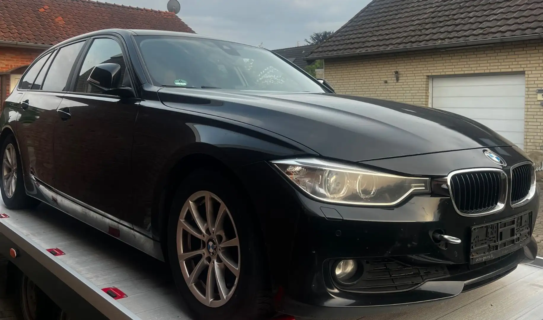 BMW 320 d Touring Efficient Dynamics Edition Noir - 1