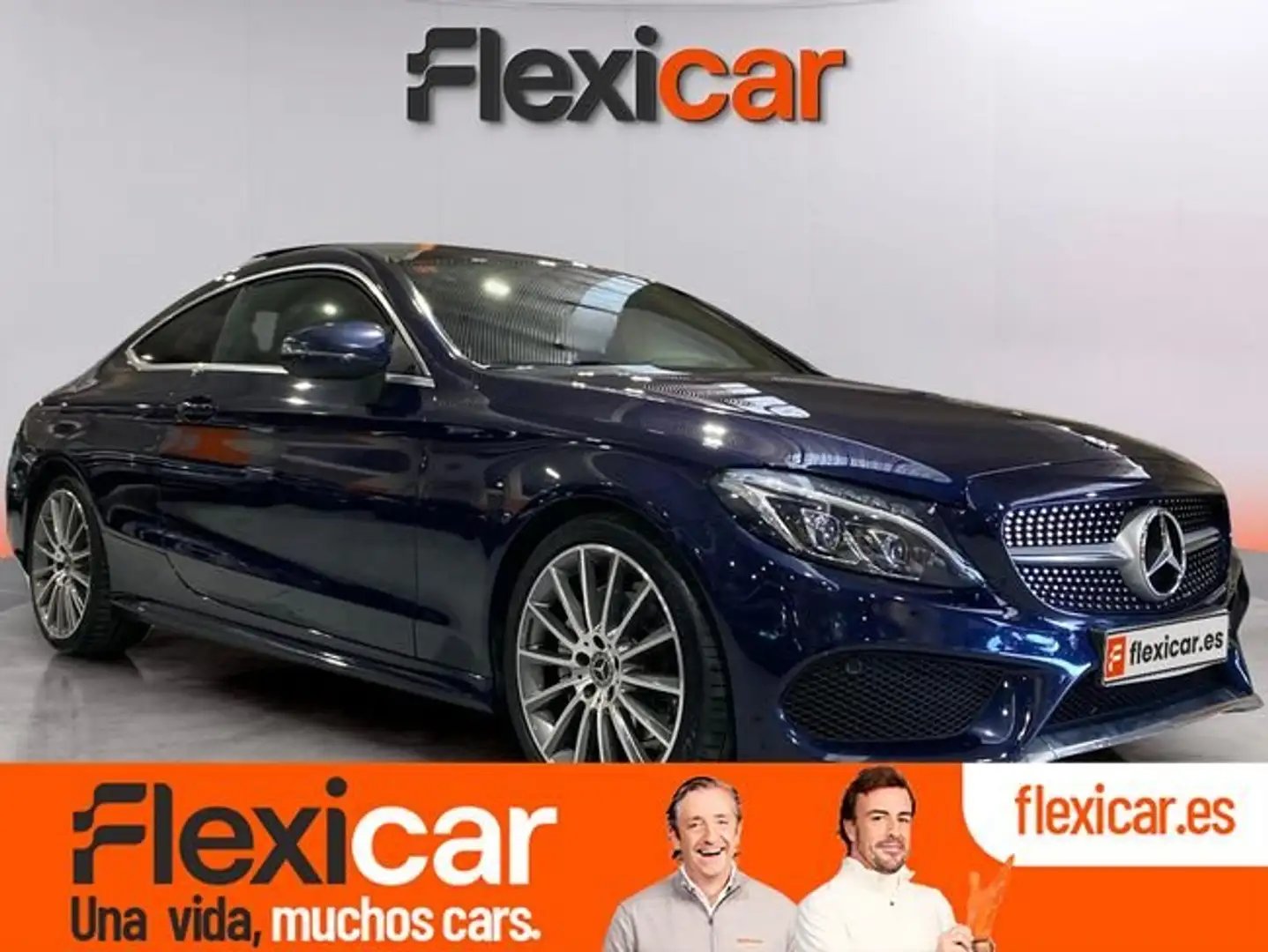 Mercedes-Benz C 220 Coupé 220d Azul - 1