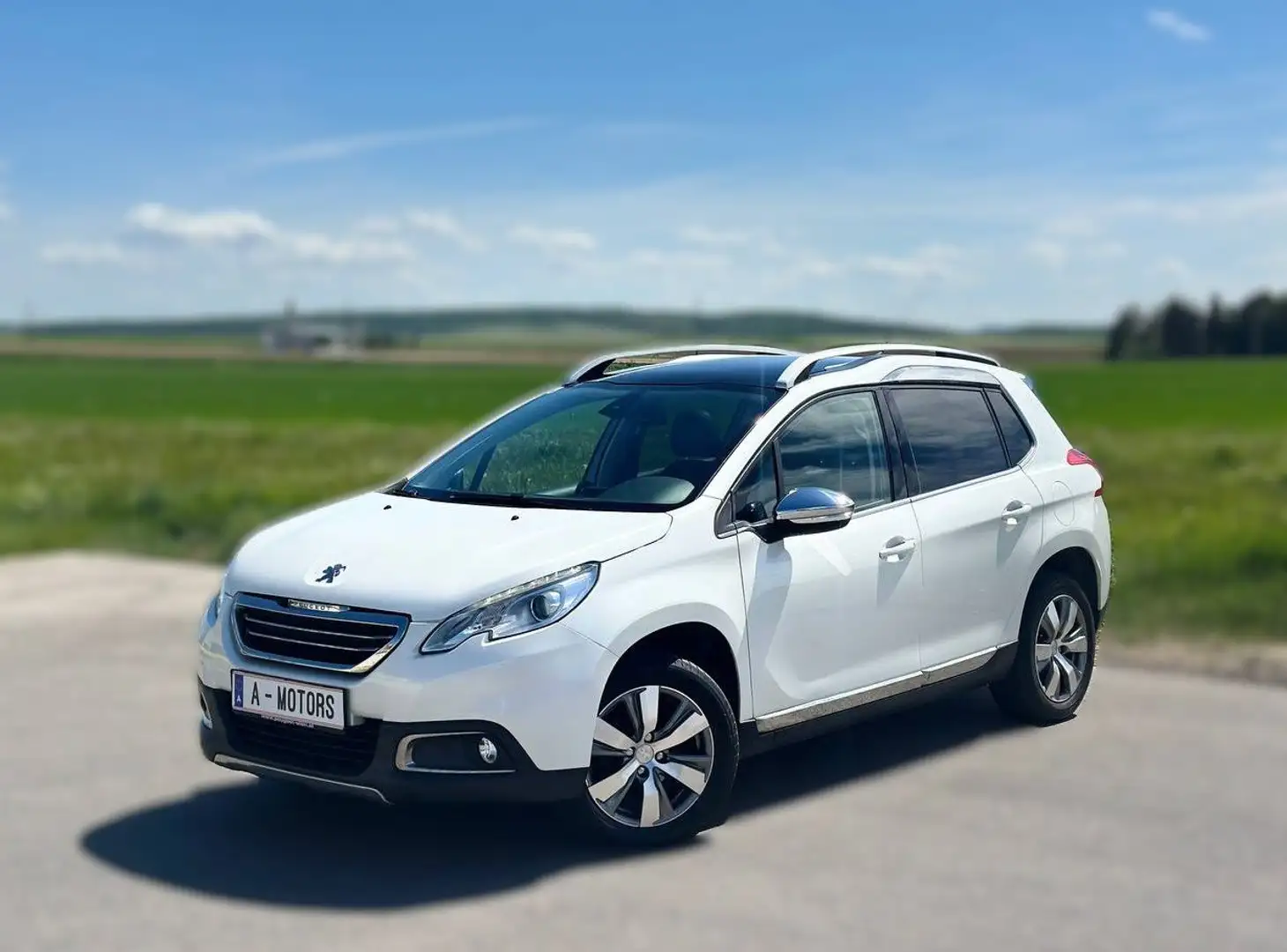 Peugeot 2008 Allure | Panorama | Teilleder | Ambiente Weiß - 2