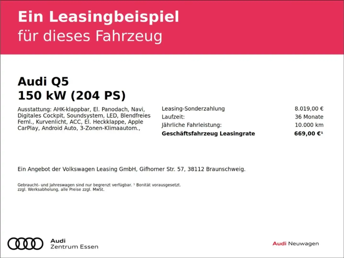 Audi Q5 SUV TDI QUATTRO S LINE TECH NAVI PANO AHK Grigio - 2