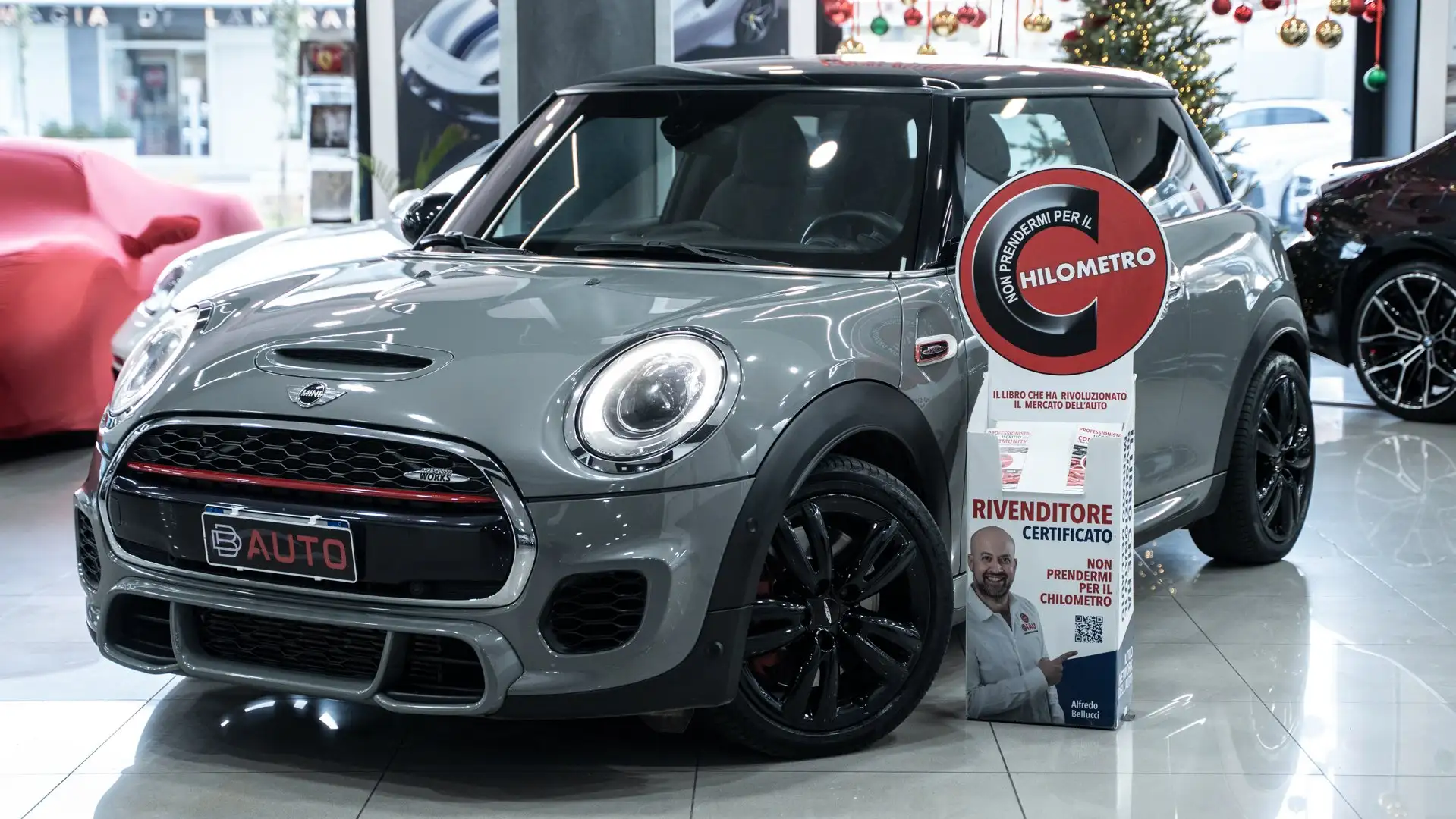 MINI John Cooper Works 2.0 3P 231 CV AUTO XENO NAVI FULL OPTIONAL Gris - 1