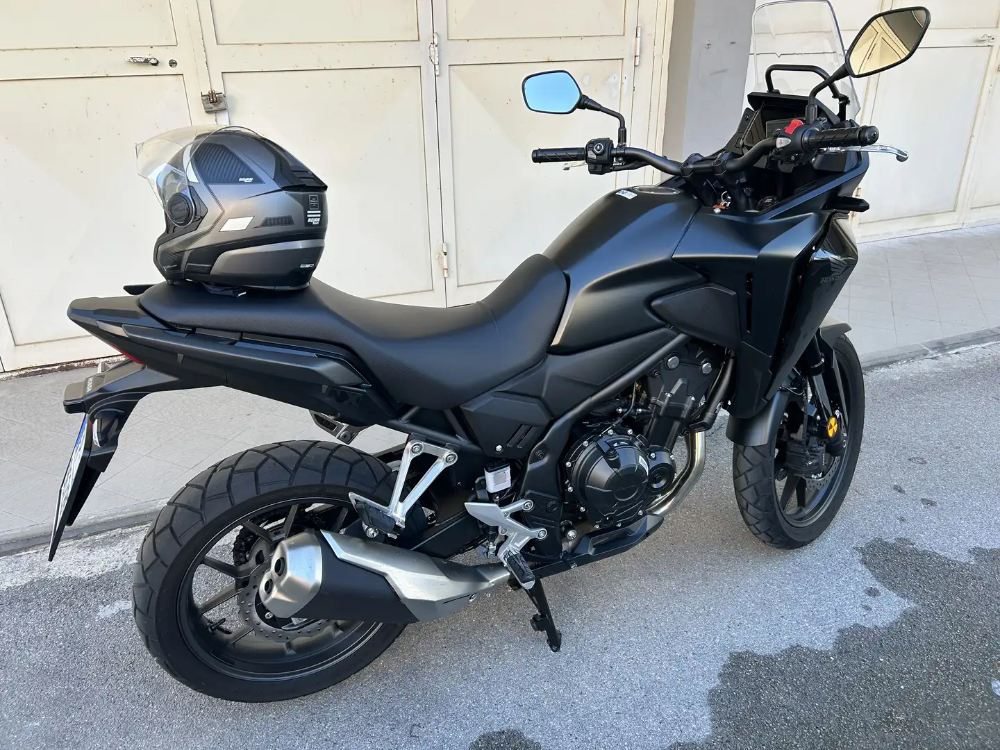 Honda NX 500 Full con cavalletto centrale e bauletto Noir - 2