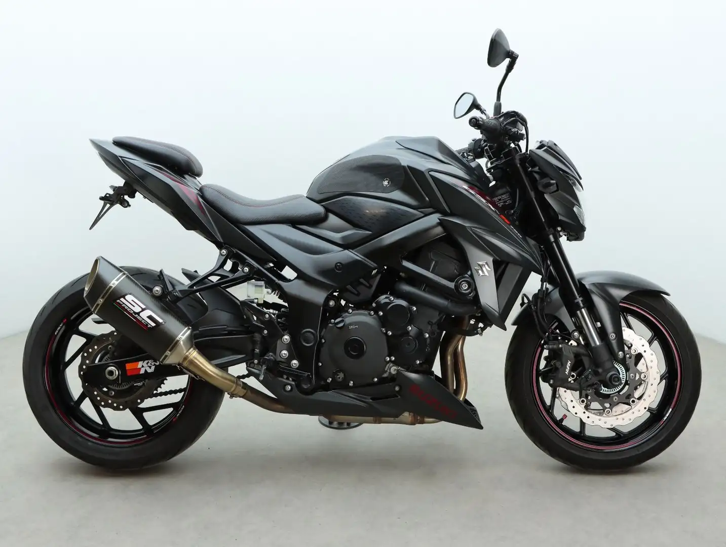 Suzuki GSX-S 750 SC-Project| Reifen Top + Service NEU Negro - 1
