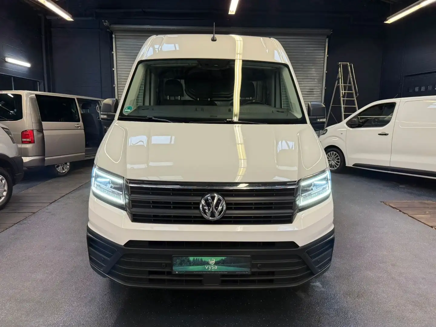 Volkswagen Crafter Kasten L2H2 DSG LED ACC R-CAM AHK 3,0T Blanc - 1