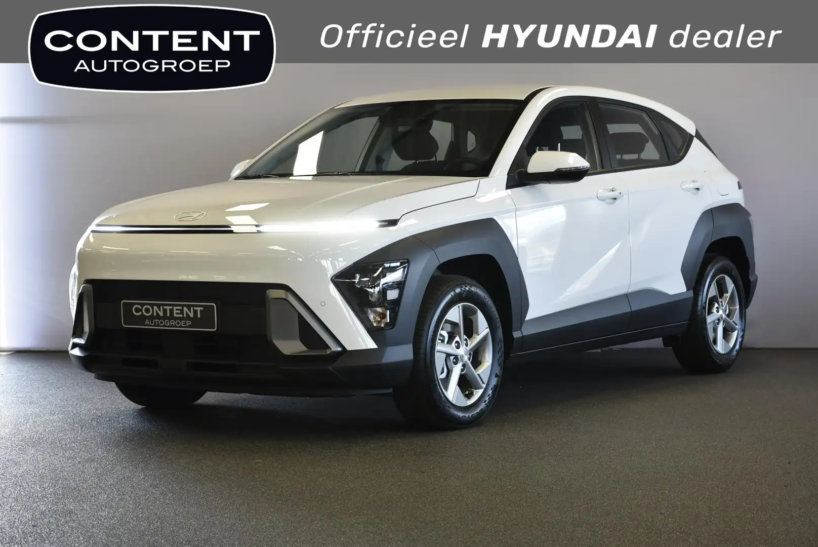 Hyundai KONA New 1.6 HYBRID DCT Comfort I Voorraad Actie I Div. Wit - 1