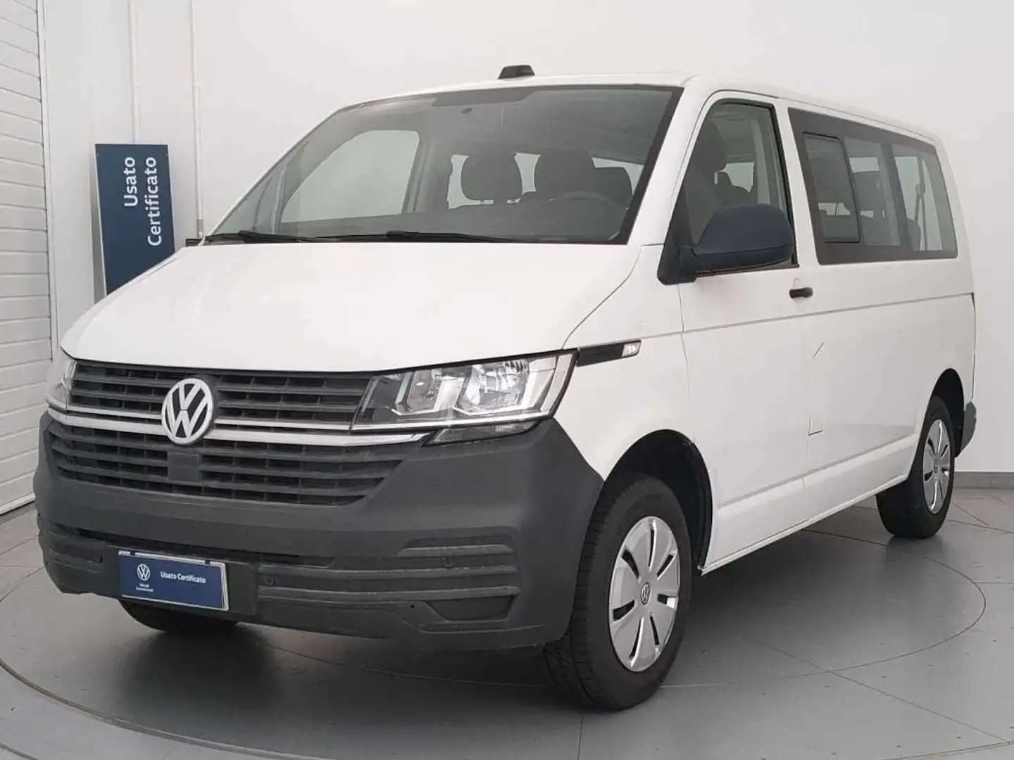 Volkswagen T6 Transporter T6.1 2.0 TDI 110CV PC Kombi 9 POSTI Bianco - 1