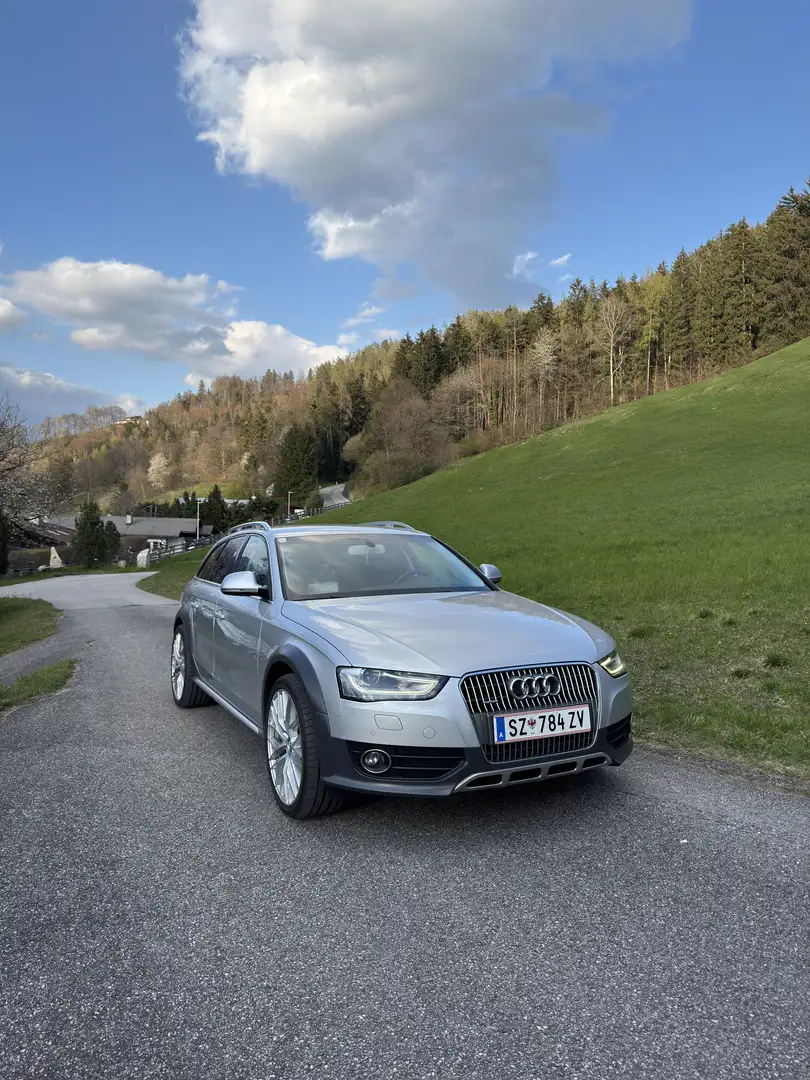 Audi A4 allroad 2,0 TDI quattro S-tronic B8 Argent - 1