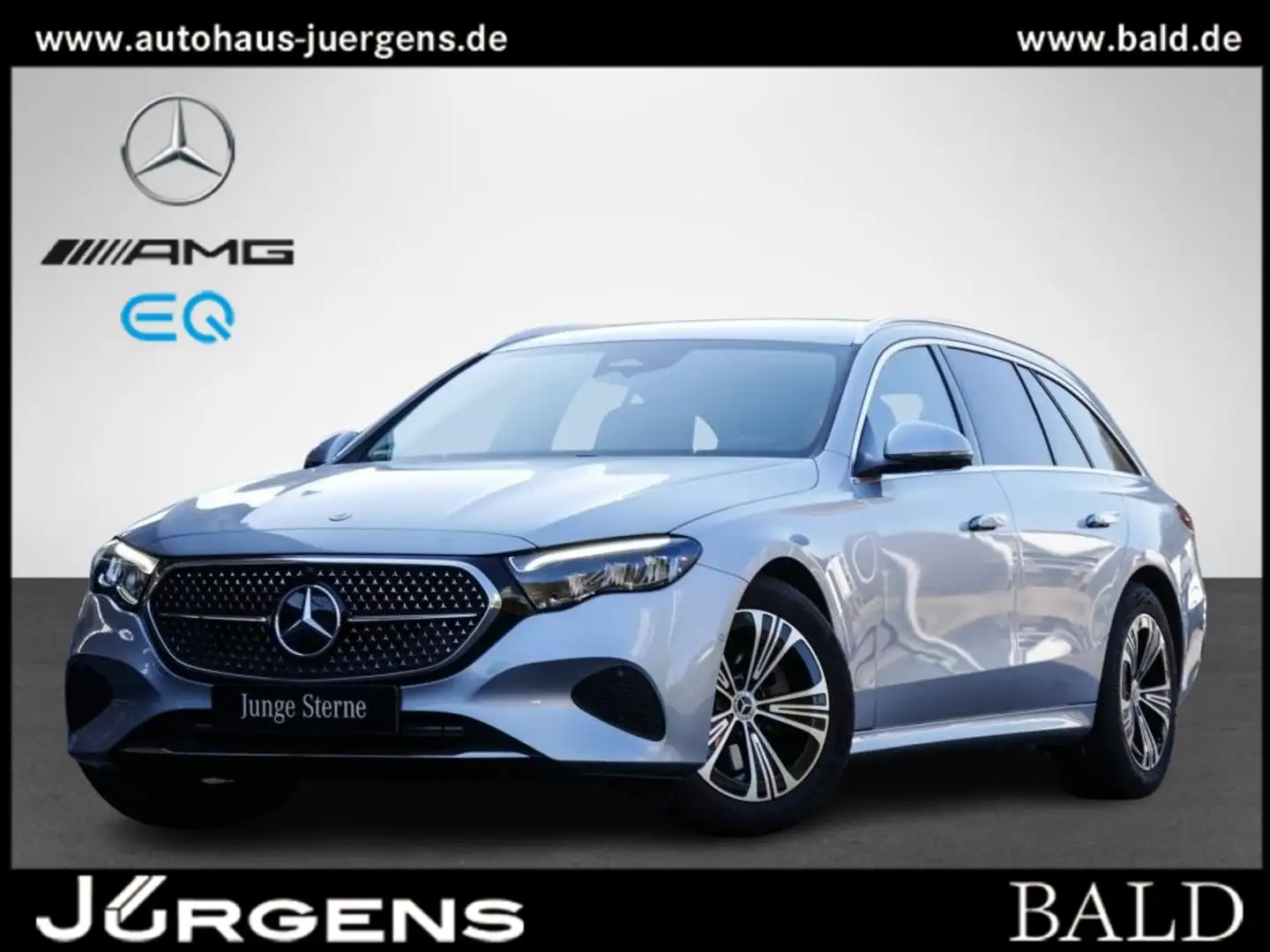 Mercedes-Benz E 220 d T Avantgarde/Wide/LED/AHK/Stdhz/Totw/18" Zilver - 2