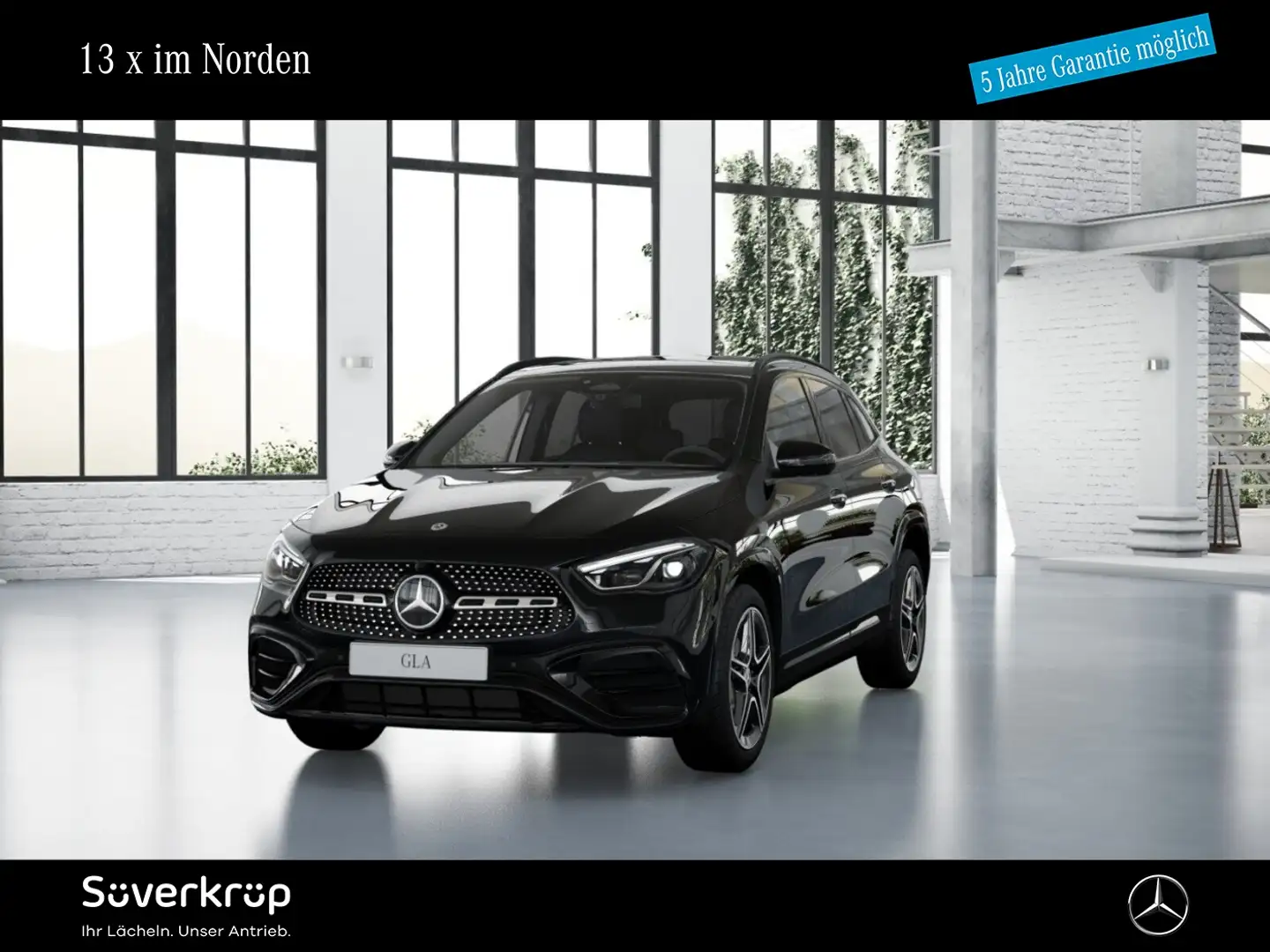 Mercedes-Benz GLA 250 4M AMG PREMIUM NIGHT SPUR DISTR PANO Schwarz - 1