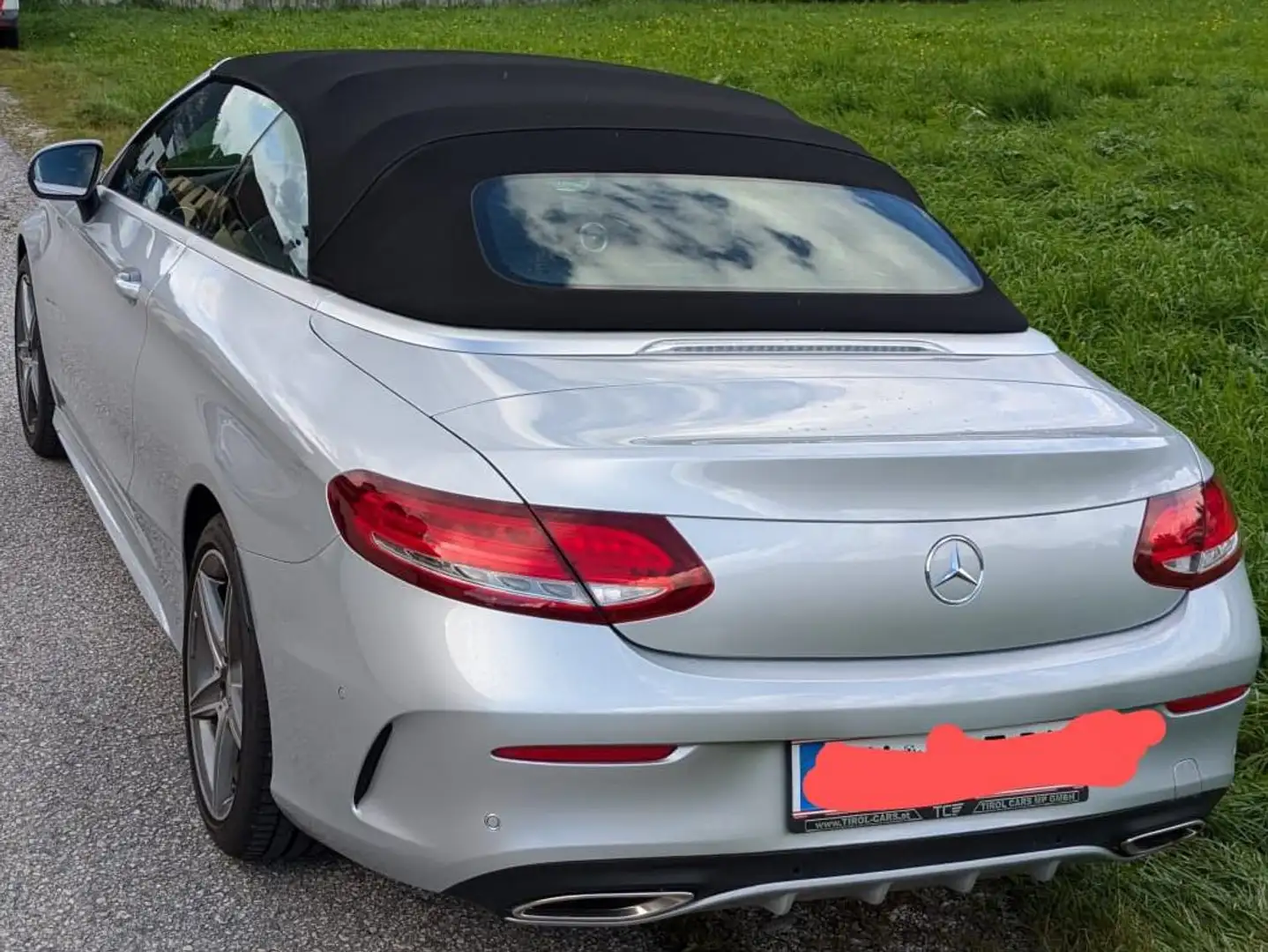 Mercedes-Benz C 180 C 180 Cabrio 9G-TRONIC AMG Line Silber - 2