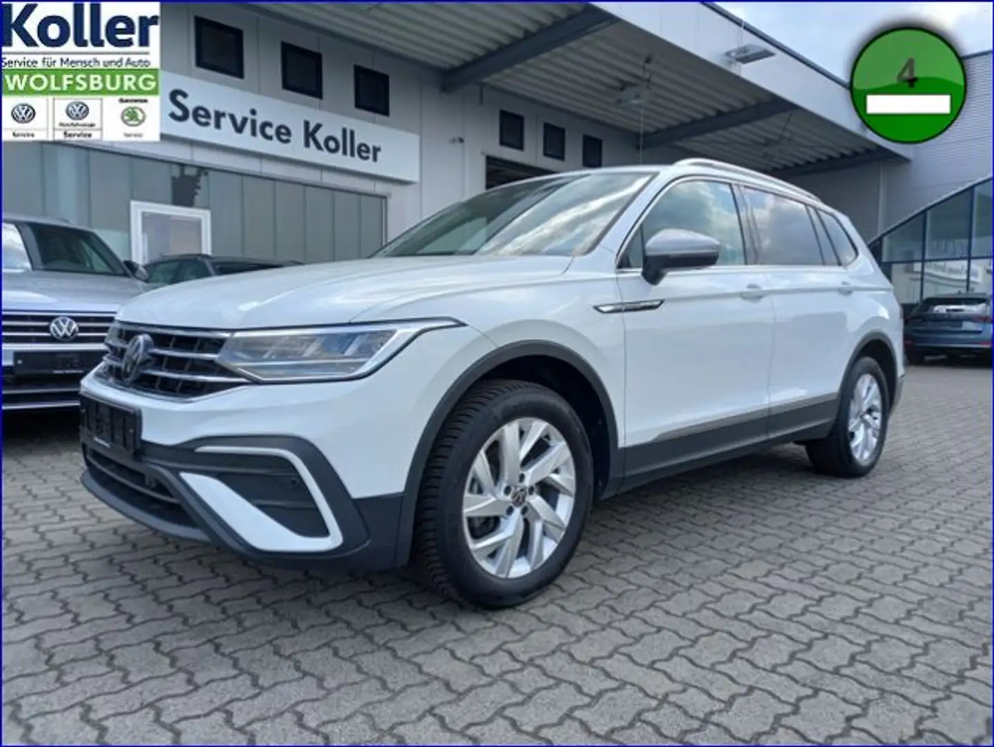 Volkswagen Tiguan Allspace 2.0 TDI DSG AHK 7 Sitze Kamera Wit - 2