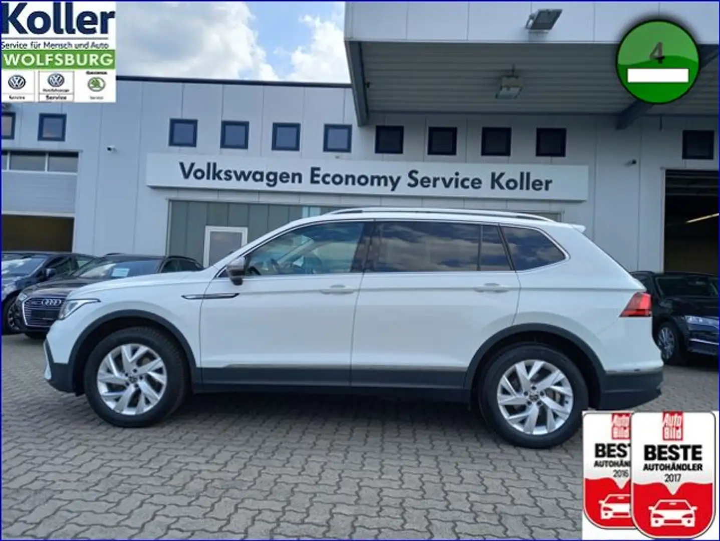 Volkswagen Tiguan Allspace 2.0 TDI DSG AHK 7 Sitze Kamera Wit - 1