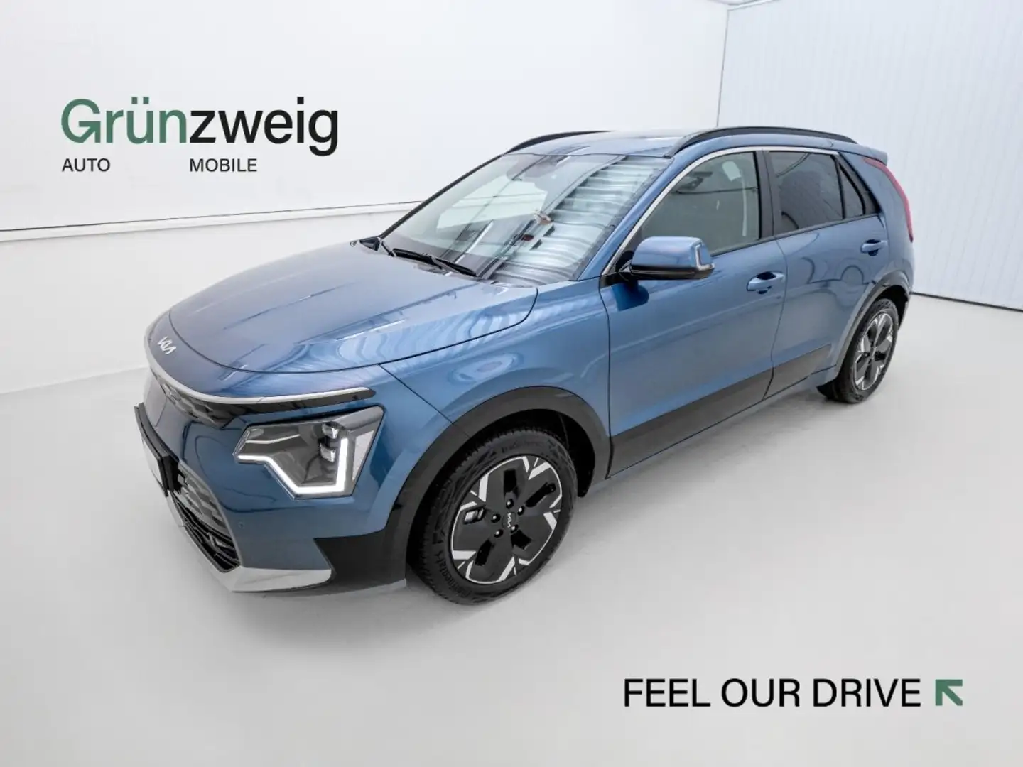 Kia e-Niro NIROEV/GOLD/E-MOTOR/64,8KWH/AT/204/ET Blau - 1