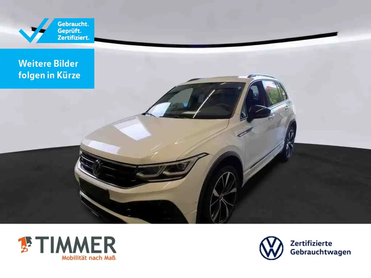 Volkswagen Tiguan 2.0 TDI DSG 4M R-LINE BLACK STYLE *AHK *360° *IQ. Weiß - 1