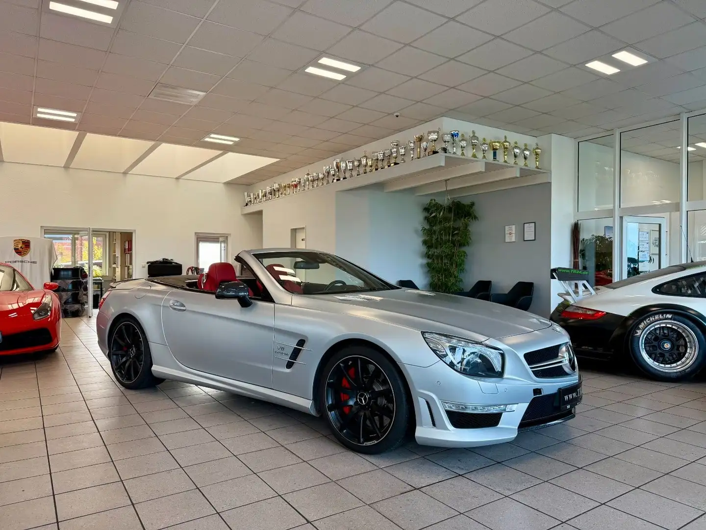 Mercedes-Benz SL 63 AMG Edition 1 Performance/Designo/Carbon Srebrny - 1