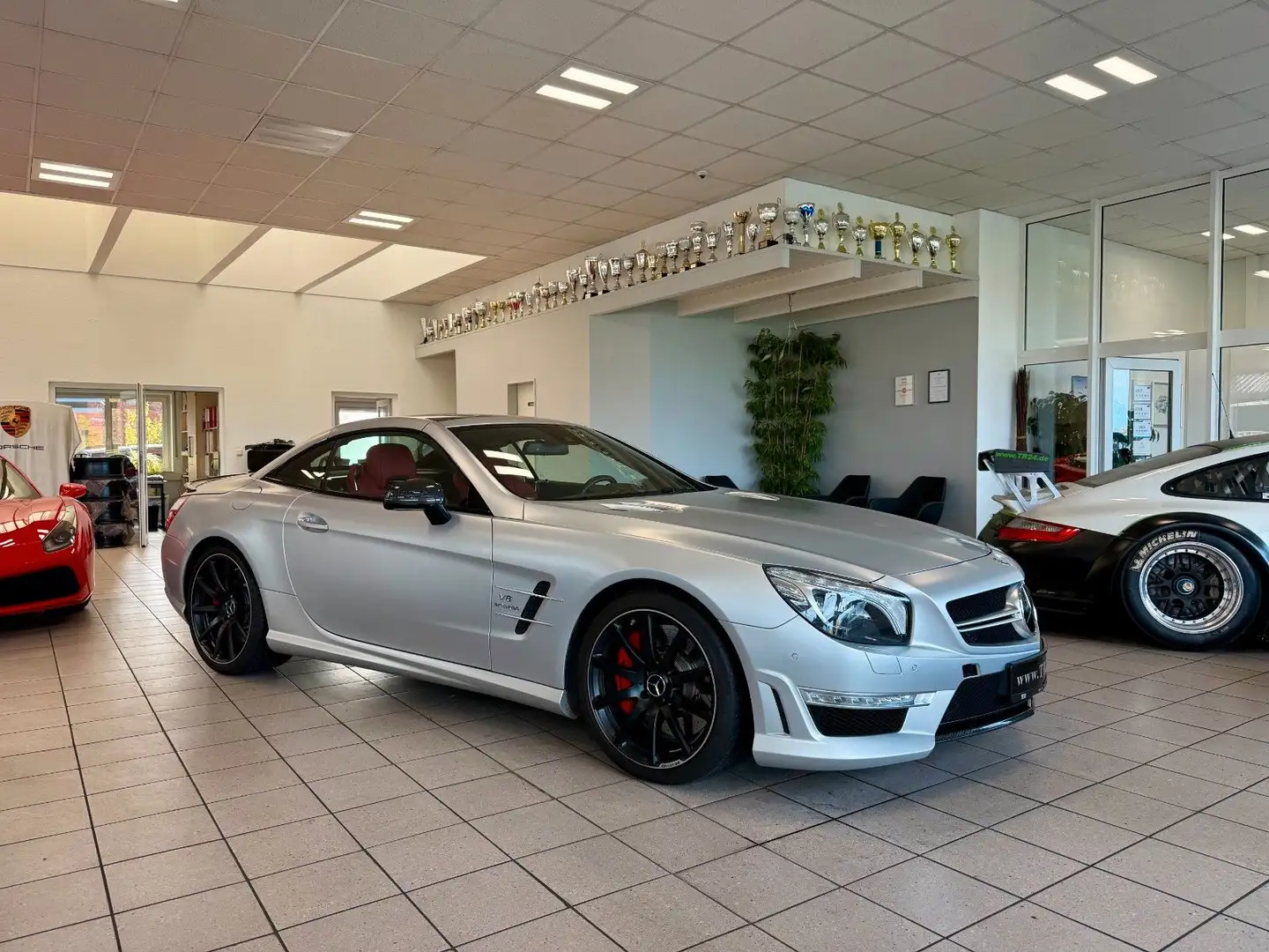 Mercedes-Benz SL 63 AMG Edition 1 Performance/Designo/Carbon Srebrny - 2