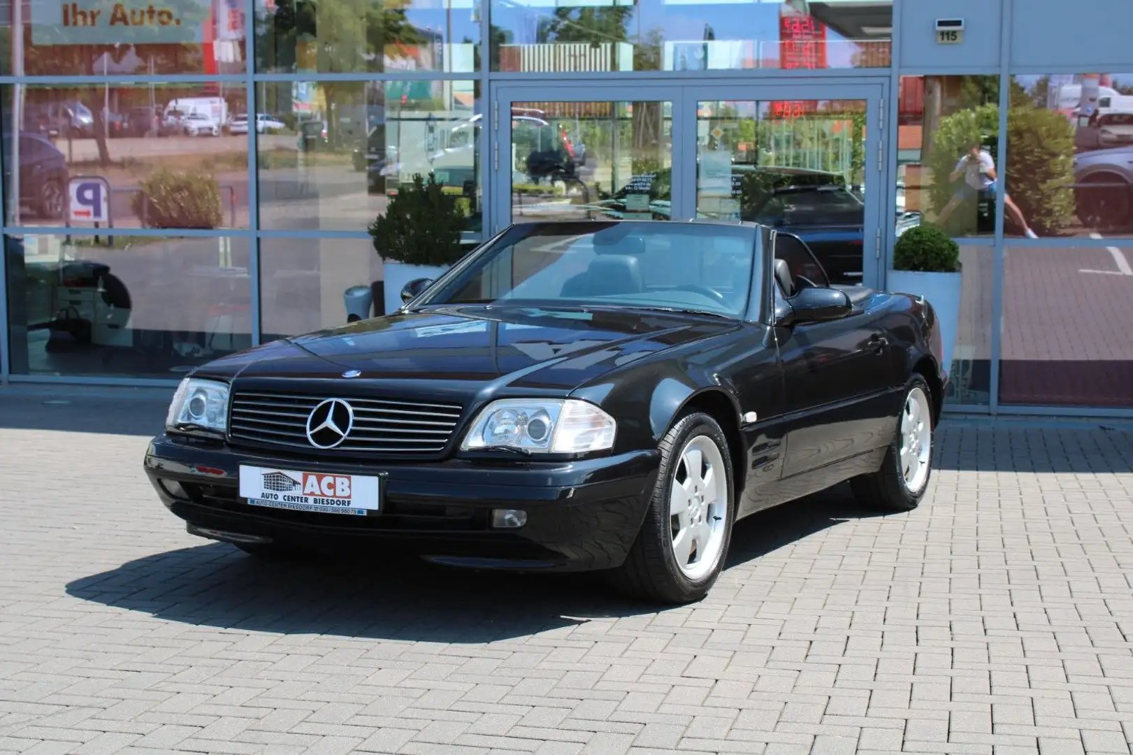 Mercedes-Benz SL 500 Xenon Nappa Kindersitzbank APS Mopf II Noir - 2