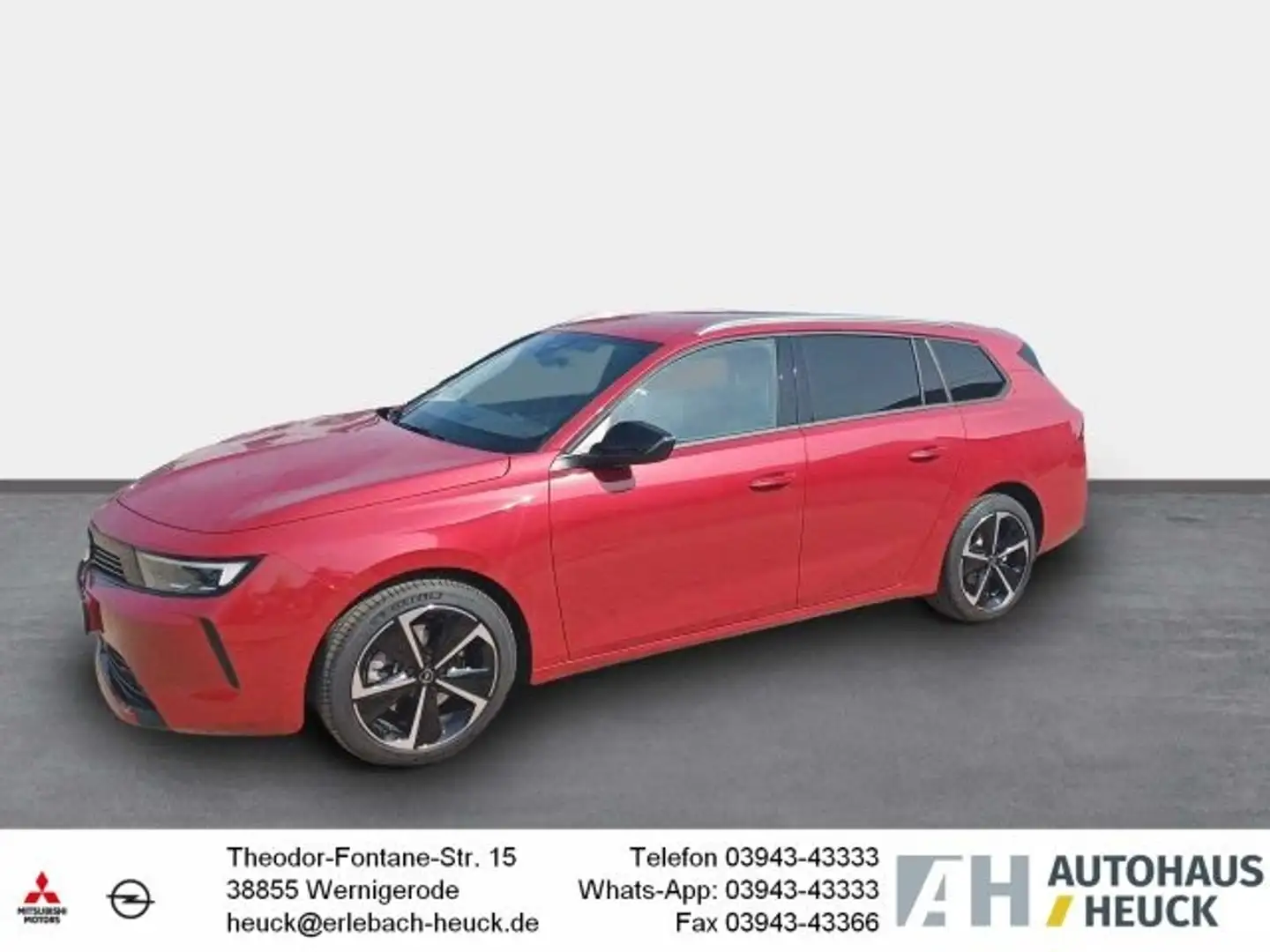 Opel Astra ST 1.2 Elegance Navi dig. Cockpit 360 Kamera LED B Red - 1