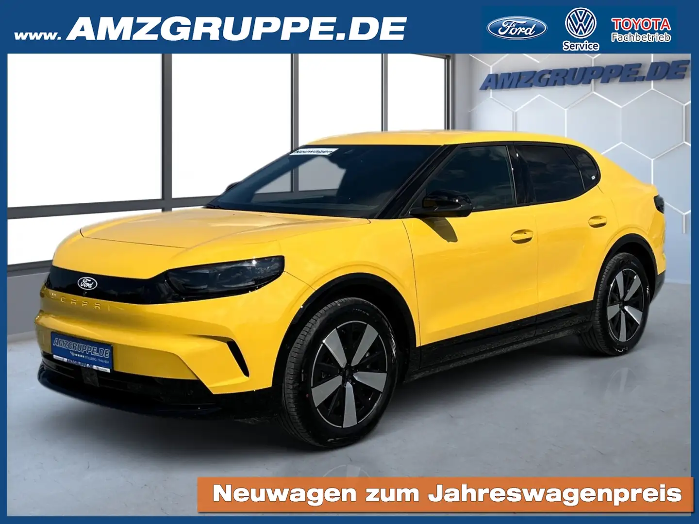 Ford Capri RWD 77kWh 5J.*Gar. Assistenz+Winterpak Giallo - 1