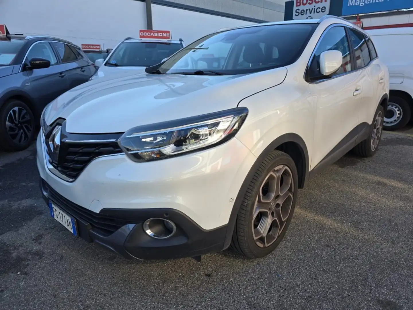Renault Kadjar dCi 8V 110CV EDC Energy Intens Unicoproprietario Blanc - 1